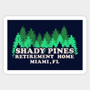 Shady Pines Retirement Vintage Version Sticker